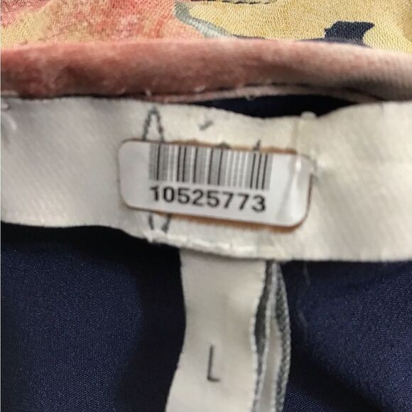 Joie Foxglove Slip Mini Dress Ruffle Floral Spaghetti Strap Size Large - Picture 5 of 9